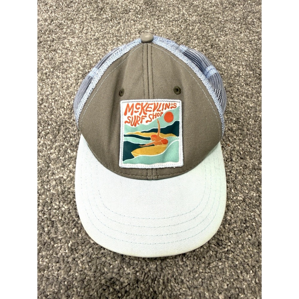 McKevlin's Surf Shop Trucker Hat Mesh Snapback Folly Beach South Carolina Cap